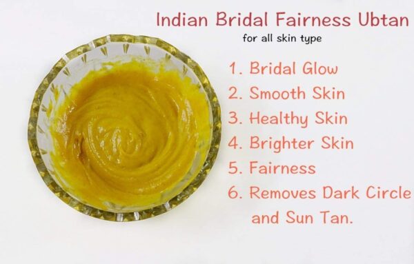 Ubtan for Fairness,  (multani mitti, chandan, Kasturi Haldi, Rose Powder, Buchanania, Neem Powder, Shankh Bhasma) total 100 gm - Image 5