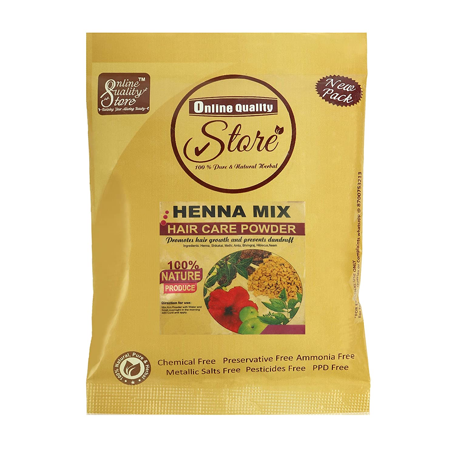 Henna Mix Powder ,50g - Online Quality Store Official Website