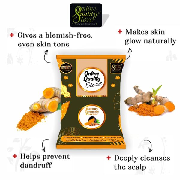 Online Quality Store Kasturi Turmeric Powder (400 Gm) - Image 6