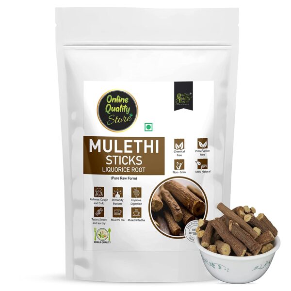 Online Quality Store Mulethi Stick For Eating - 200 Gm