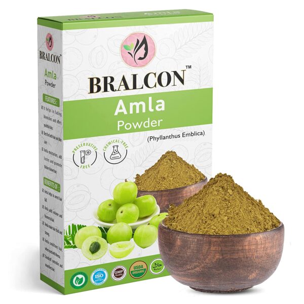 BRALCON Brahmi, Bhringraj, Amla Powder -300g - Image 4