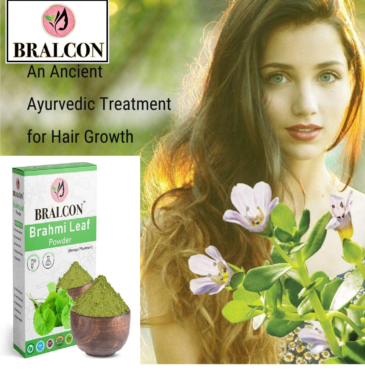 BRALCON Organic Brahmi Leaf Powder-100g - Online Quality Store Official  Website