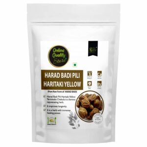 Online Quality Store Harad Badi Pili Haritaki Yellow-100g